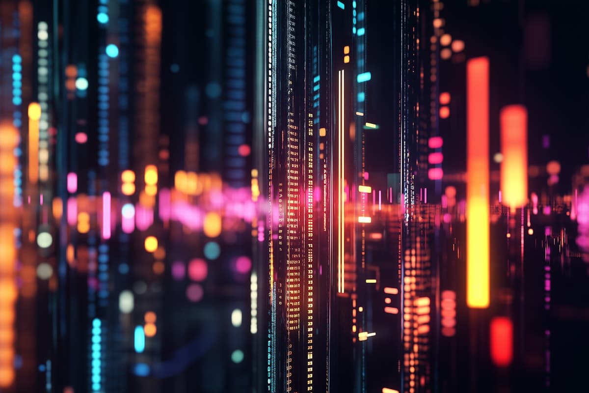 Abstract city lights suggesting live data flowing between platforms